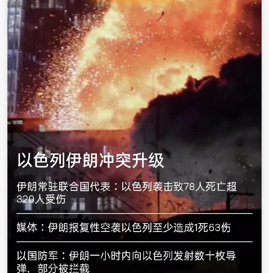 太强了！伊朗反击让以色列付出惨重代价！又计划袭击美国！
就在今天，因为被以色列突