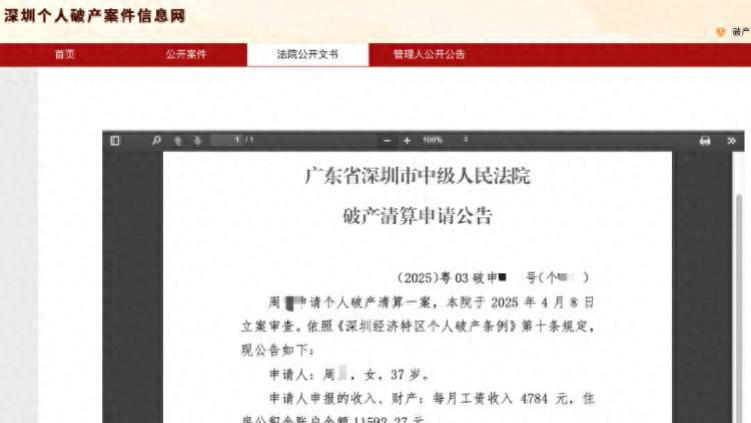 月薪4千负债2500万：个人破产制度面临诚信考验