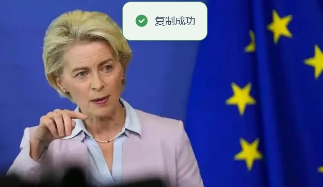 欧盟委员会宣布了一个让全球瞠目结舌的消息！8月12日，欧盟26国领导人突然抱团发