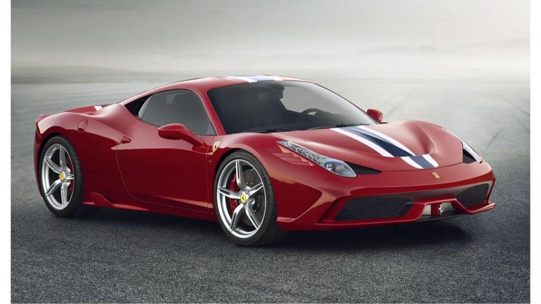 法拉利最后一款自然吸气中置V8发动机车型，458 Speciale