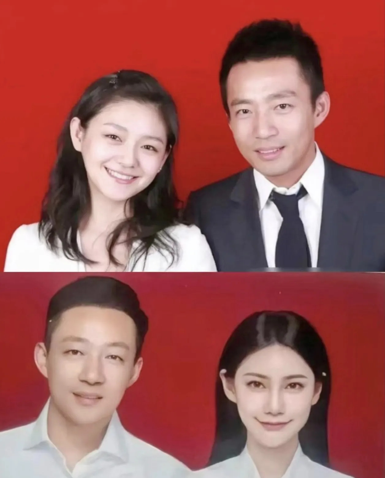 大S与汪小菲两段婚姻对比











我的天哪！两张结婚照，同一个人，