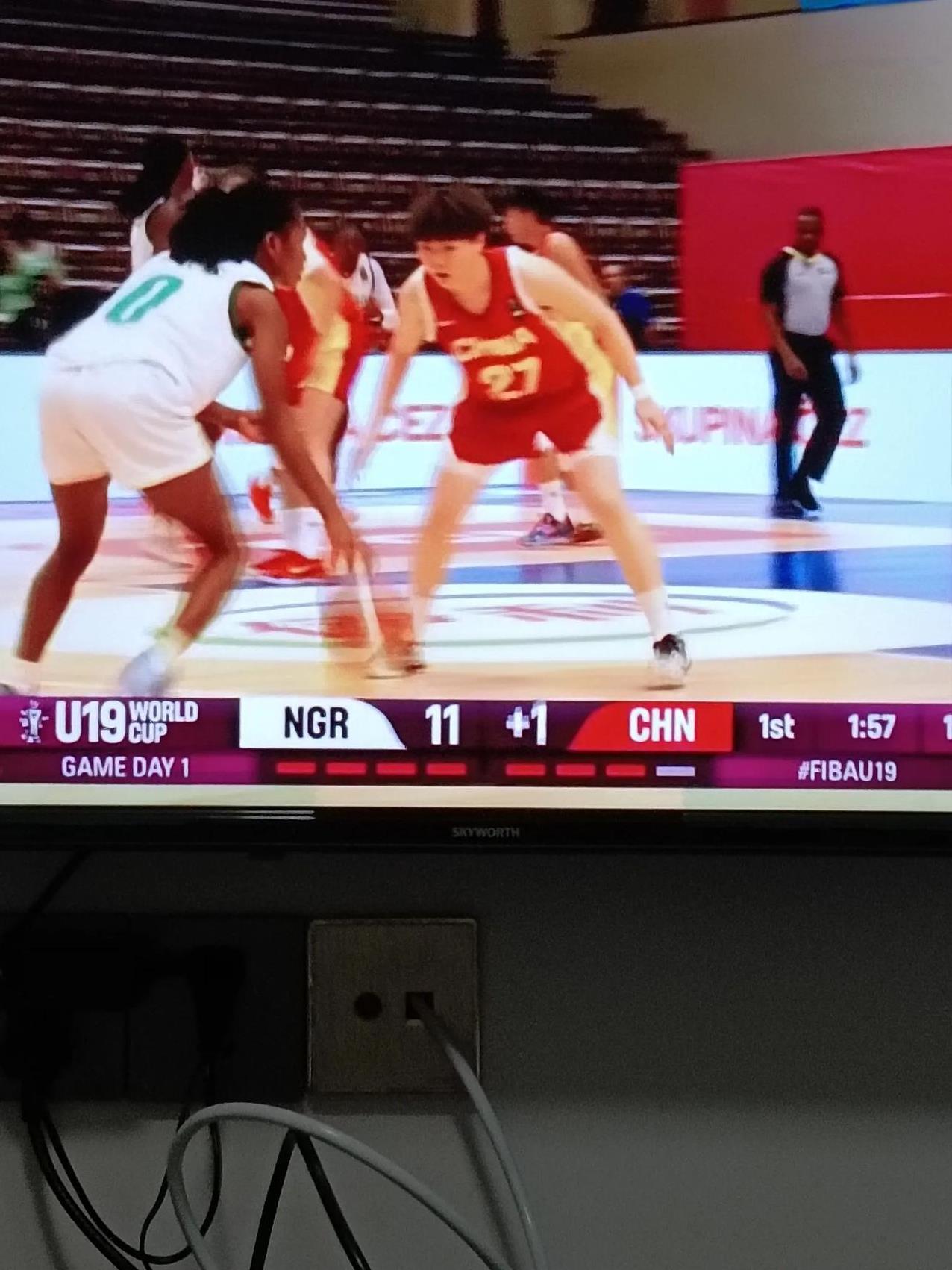 U19中国女篮一度领先13分，末节被尼日利亚93:88逆转。
国际篮联U19世界