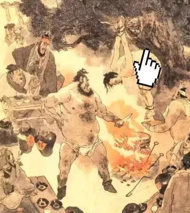 居然有人问水浒传为啥不按照原著拍？举个例子，李逵抓住仇人黄文炳时，那操作堪称地狱