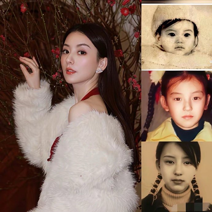 方媛小时候的长相就不简单。
注定要嫁个有钱人。 ​​​