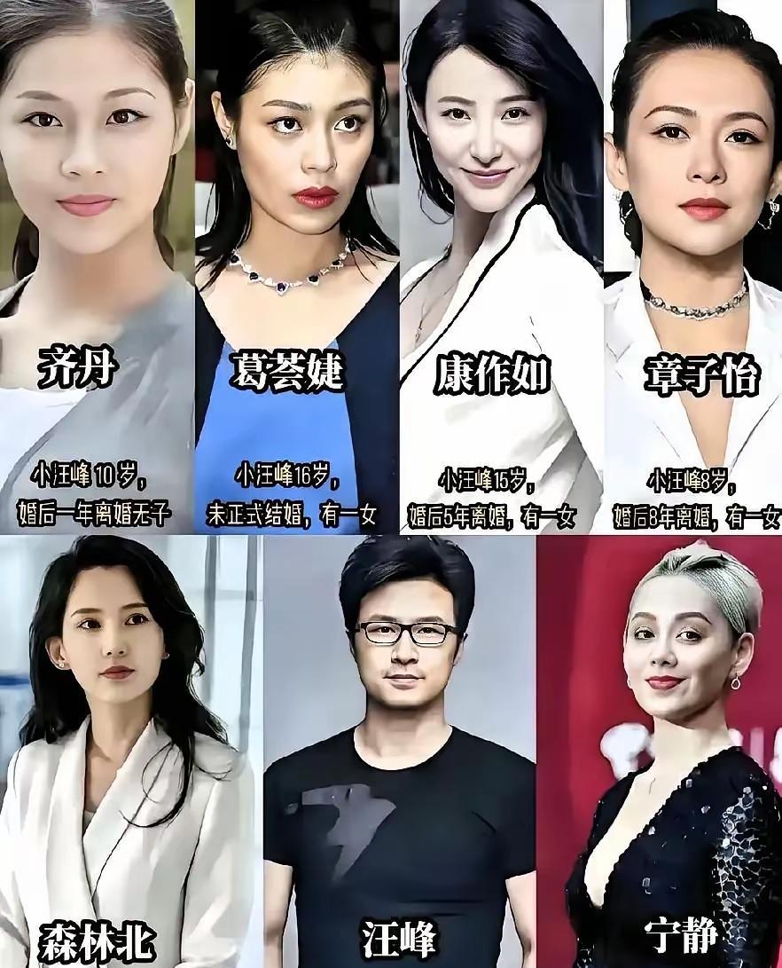 汪峰和他的前任们