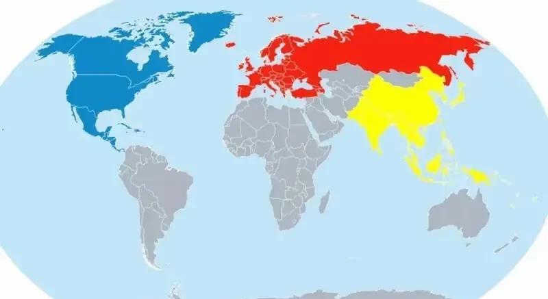 国外网友意淫的未来上三常的疆域图？
虽然咱们把它看成一个玩笑，但是玩笑也可以分析