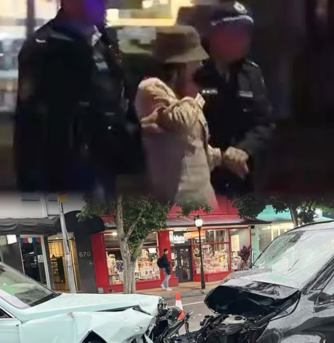 哇塞！悉尼这豪车事故太让人震撼啦！

23岁华裔女子开蒂芙尼蓝劳斯莱斯逆行撞