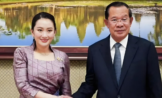 洪森与他信家族矛盾，造成了泰国与柬埔寨的交战，私人恩怨上升不到两国真枪实刀的干，