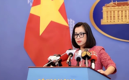 越南向泰国发出强硬警告！
 7月25日，越南外交部发言人范秋姮公开表示，敦促泰国