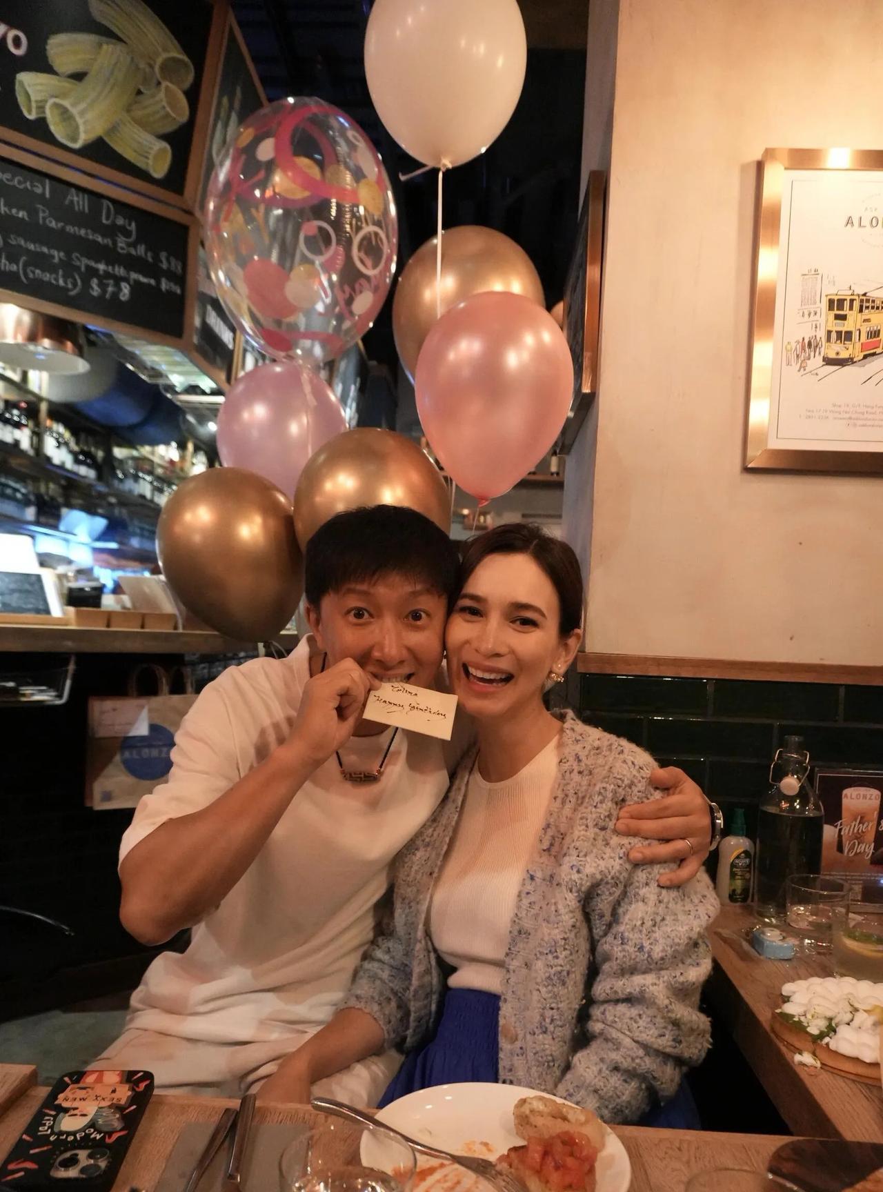 卢靖姗晒生日照，韩庚简单一句：老婆生日快乐！
原来今天（6月10日）是卢靖姗生日