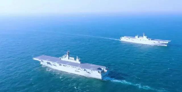 目前来看，中国海军是世界第二海军，不过中国海军依然远远落后于美国海军，同时中国海