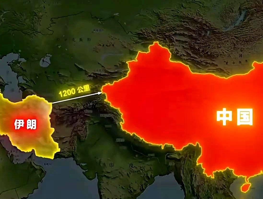 中东伊以冲突战争打的越来越激烈，很多人都以为离我们很远。
其实伊朗离我们也就12