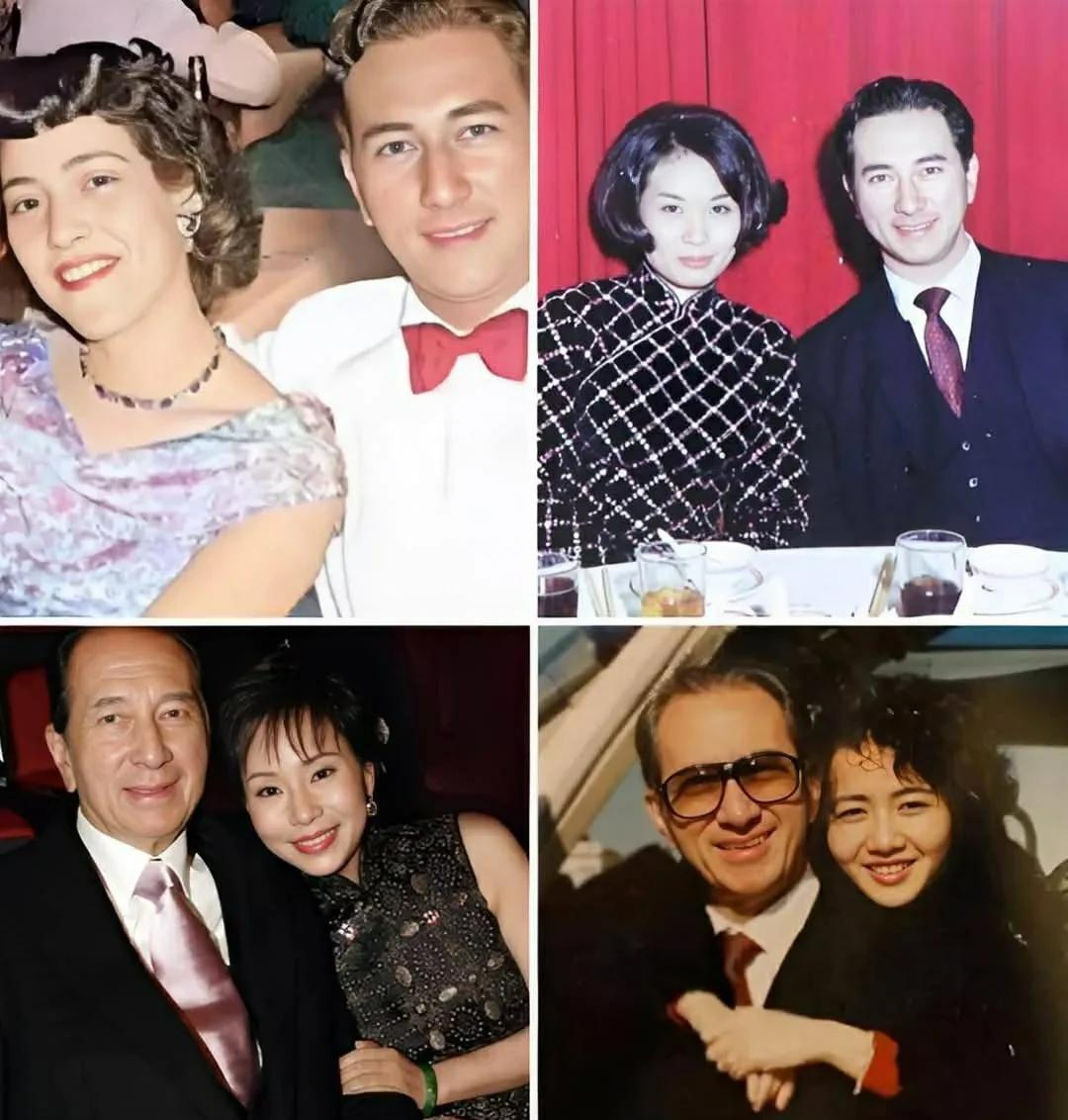赌王何鸿燊和四位太太的合影，你觉得他最爱的是哪一位？