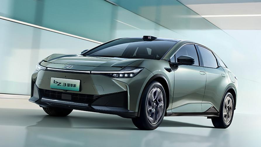 一汽丰田bZ3智享家上市，限时价9.38万起