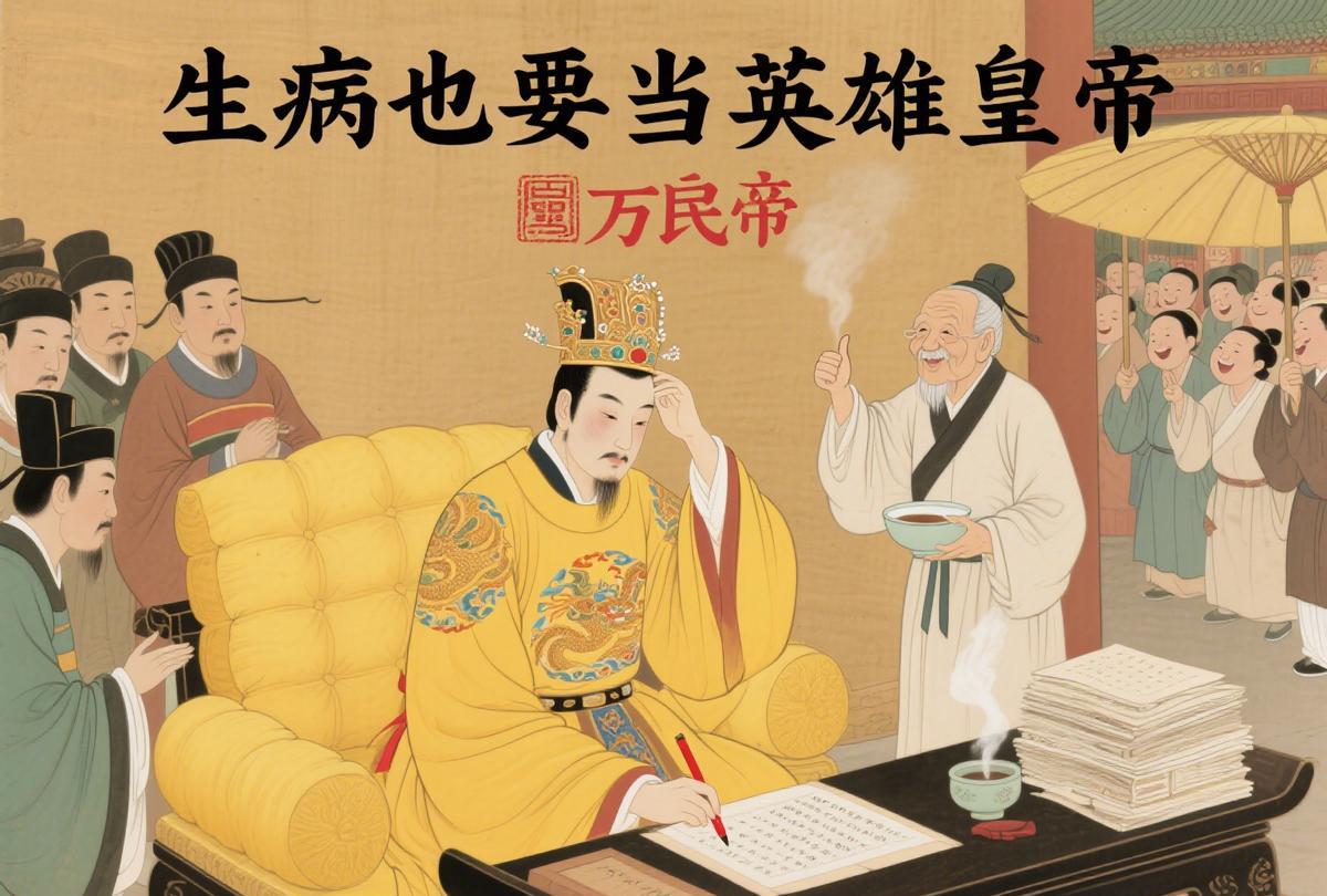 李治带病理政！喊 “生病也要当英雄皇帝”，百姓赞：好皇帝
唐朝最催泪 “帝王担当