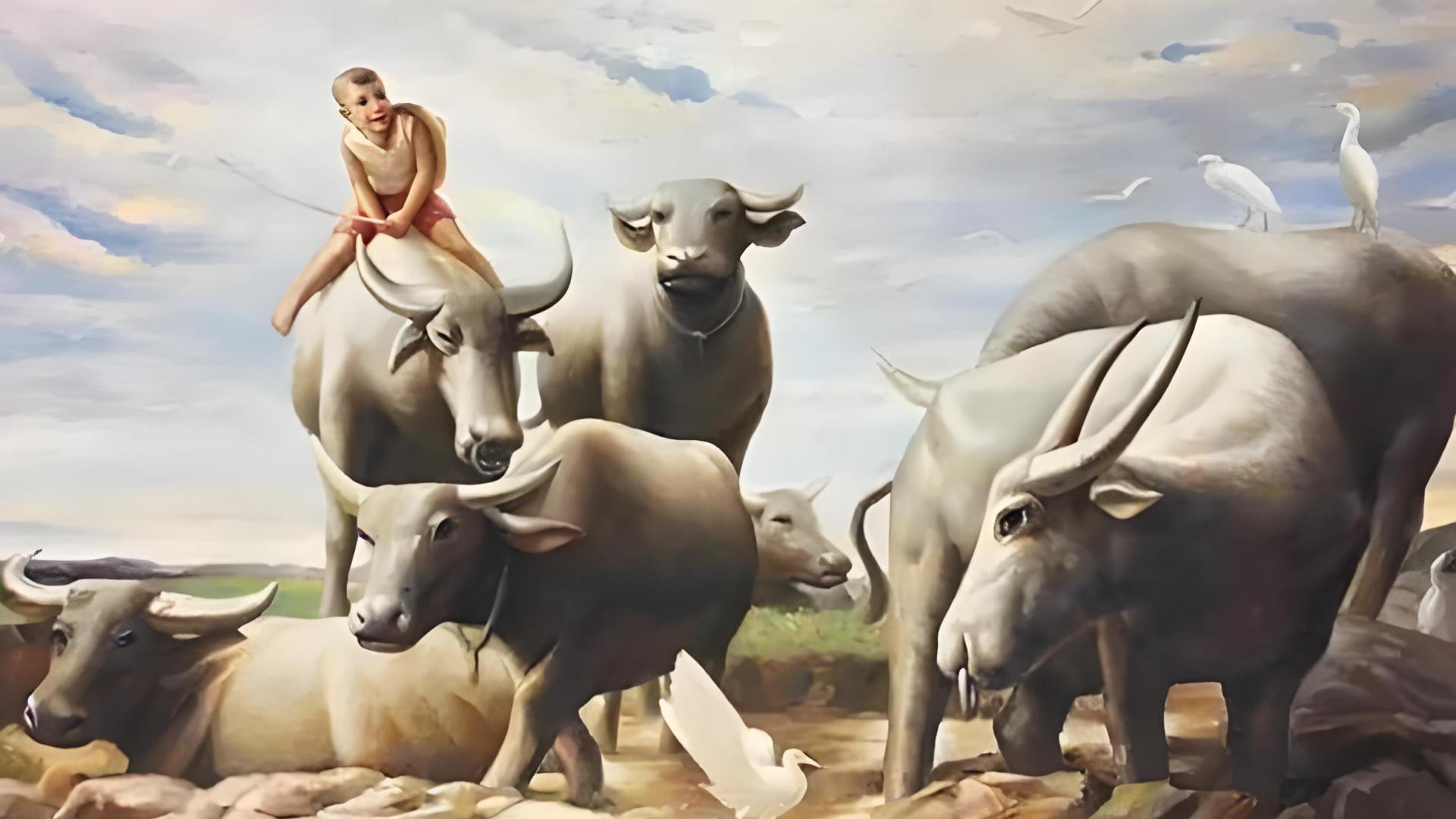 白日做梦：寄儿孤苦伶仃替人放牛，梦中迎娶公主享尽荣华