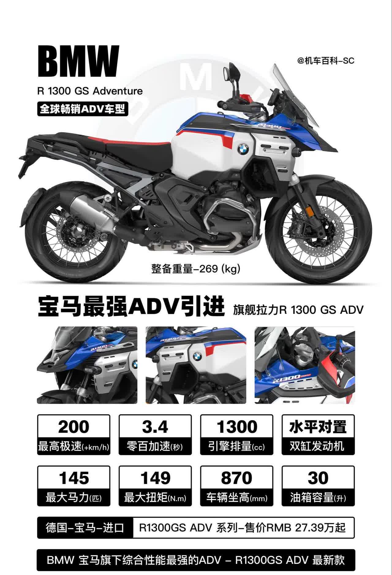 宝马最强ADV引进国内！30万的重装坦克。
