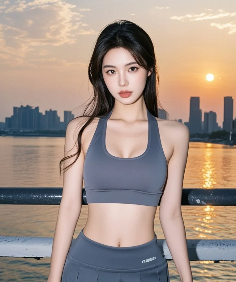 在江边学‘美人鱼上岸’被小孩喊‘姐姐变鱼啦’——宝子评评理，这姿势够妖吗？