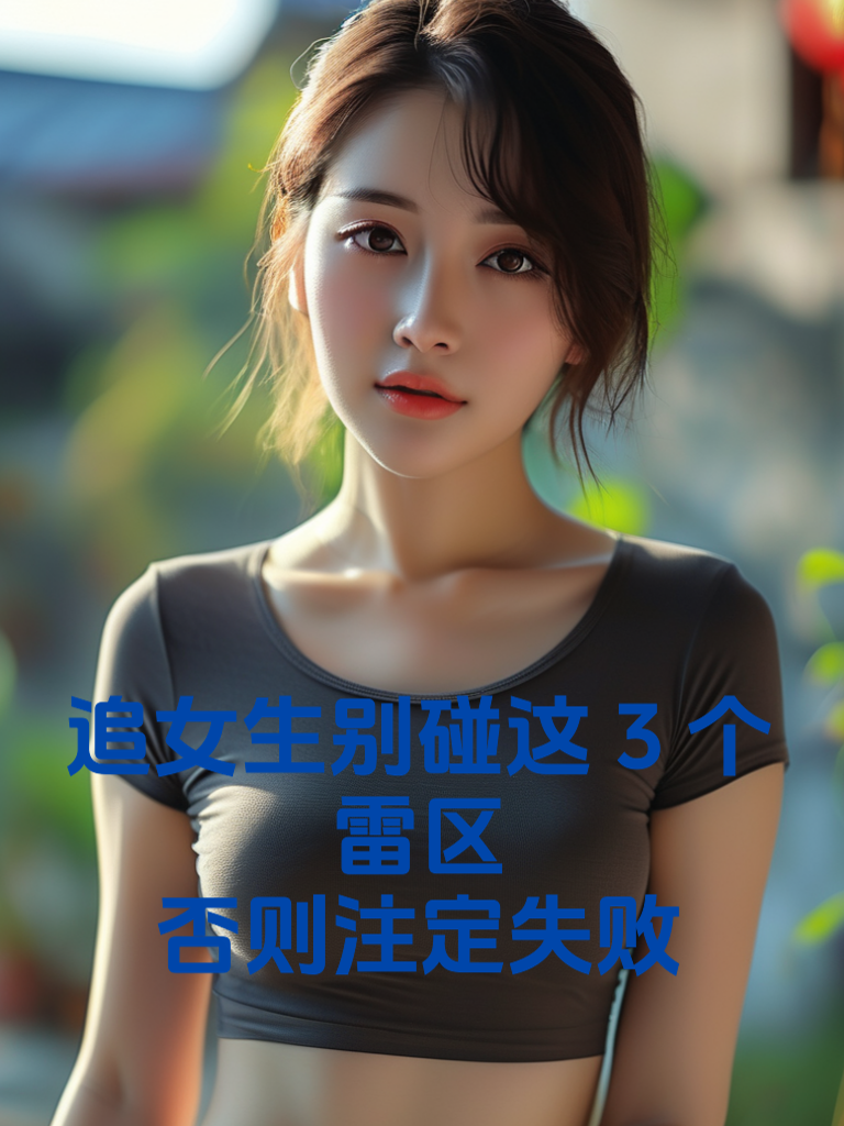 追女生别碰这3个雷区，否则注定失败