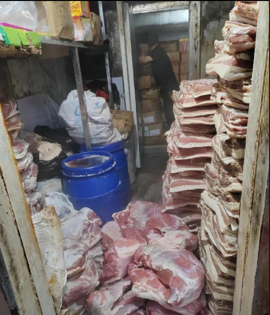 这肉是用来干嘛的，看完后不想吃猪肉了。