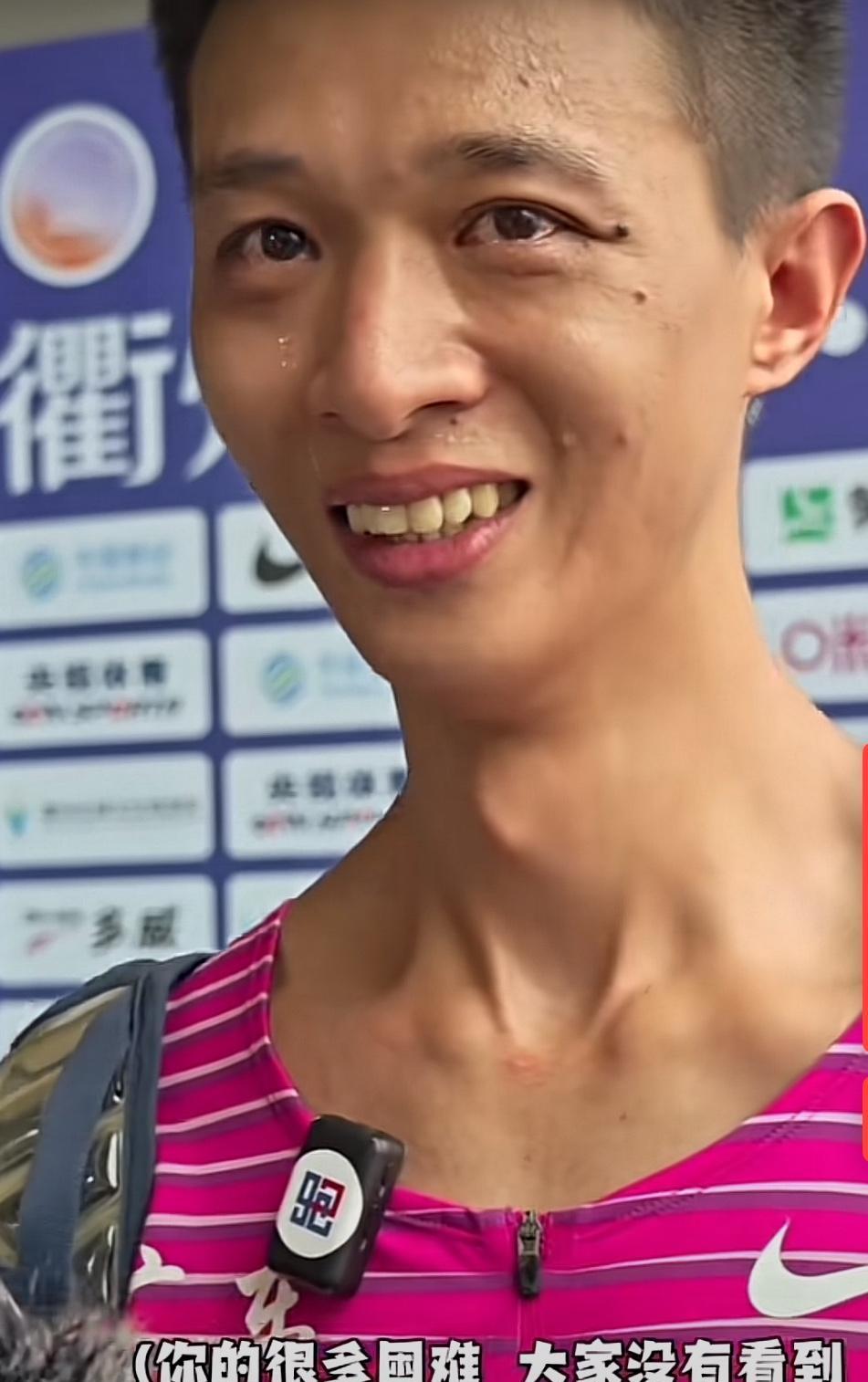 吴瑞庭的眼泪！老将新花的他回来了！全国锦标赛男子三级跳远比赛中，状态出色的广东老