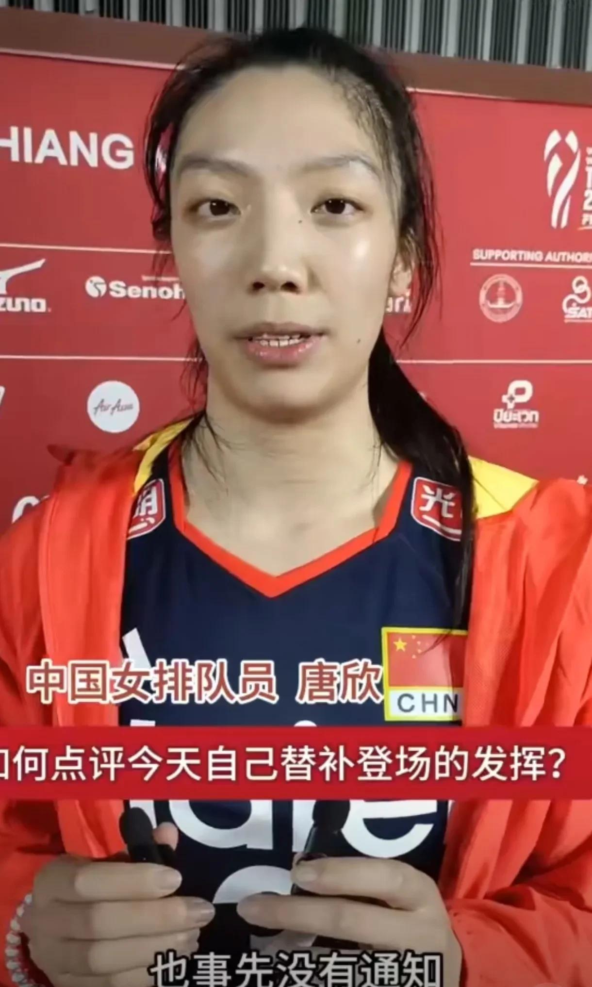 中国女排“王牌替补”唐欣刚过21岁，性格与陈忠和时代的张萍非常像。今年是她首次入