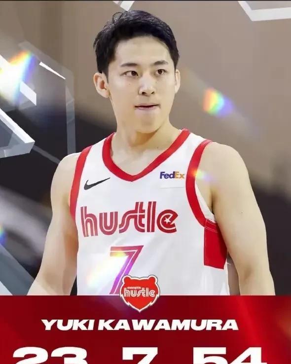 何村永辉确实是亚洲后卫的天花板，又签约了一份nba的双向合同。
他通过夏季联赛的