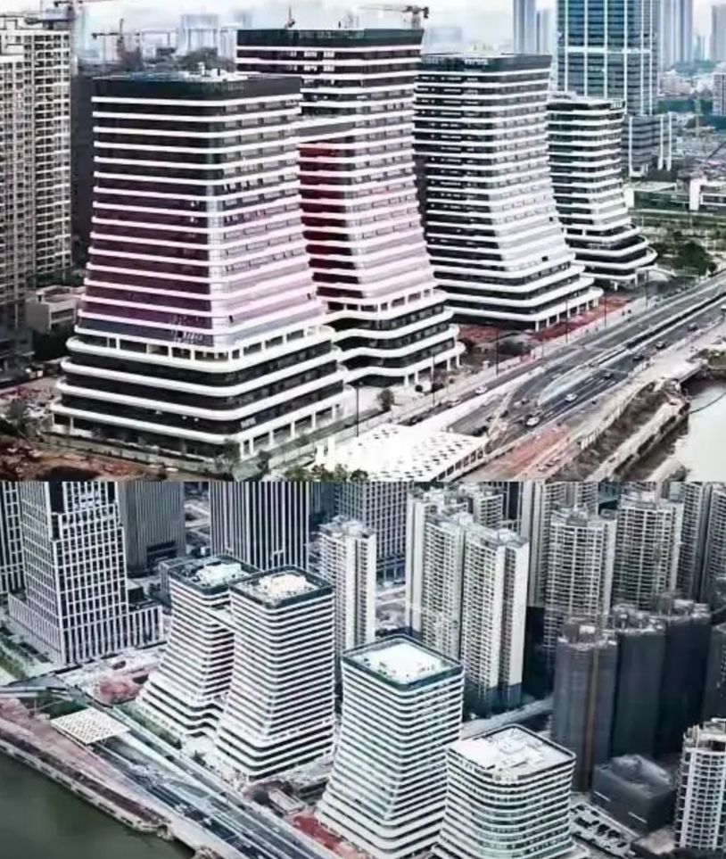 何镜堂院士为广州金融城设计的建筑，被广州市民亲切的称为何反应堆~