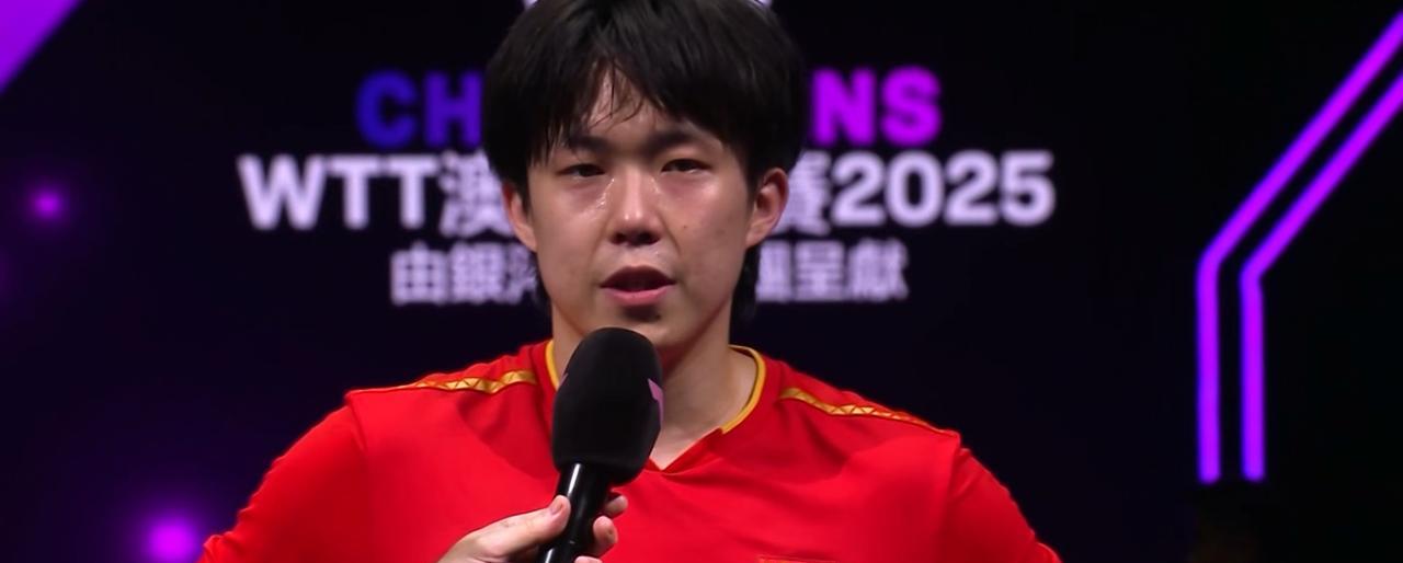 王楚钦横扫张禹珍强势晋级WTT冠军赛澳门站丨男单决赛！
本场比赛王楚钦虽然大比分