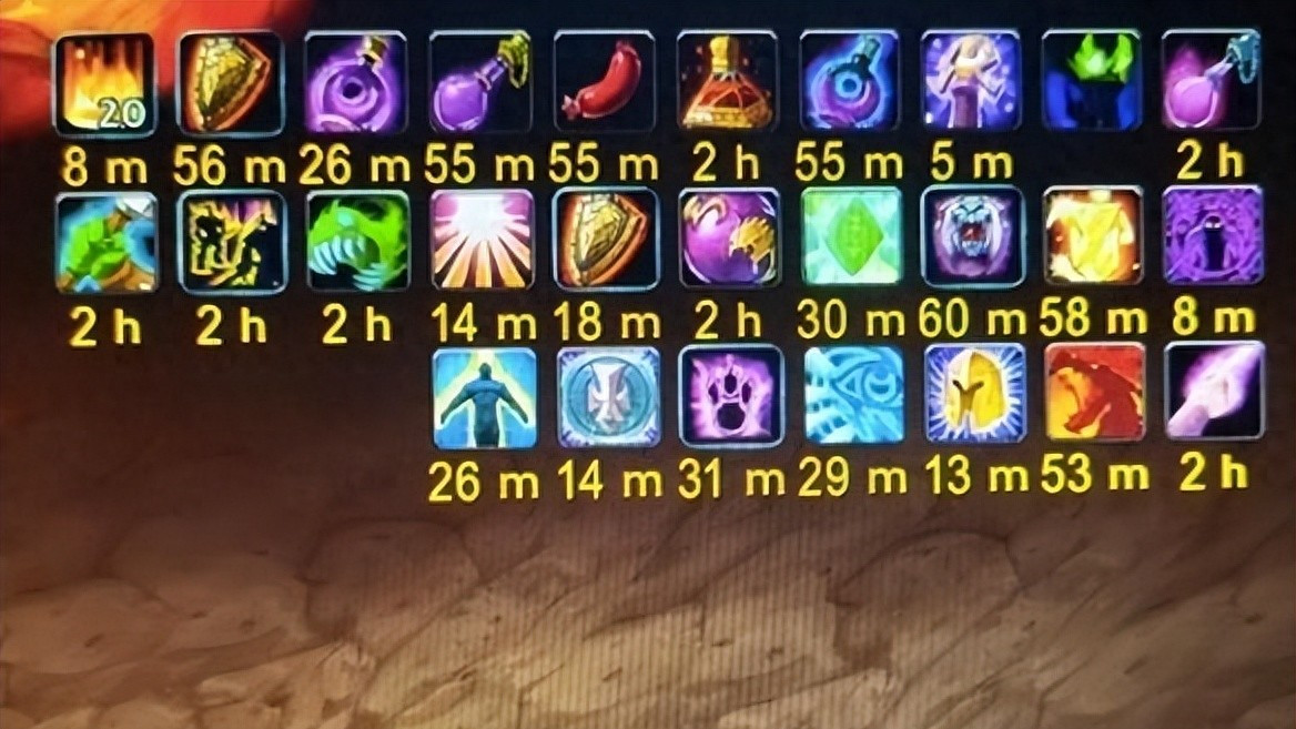 魔兽世界经典BUFF, 您用过几个？
