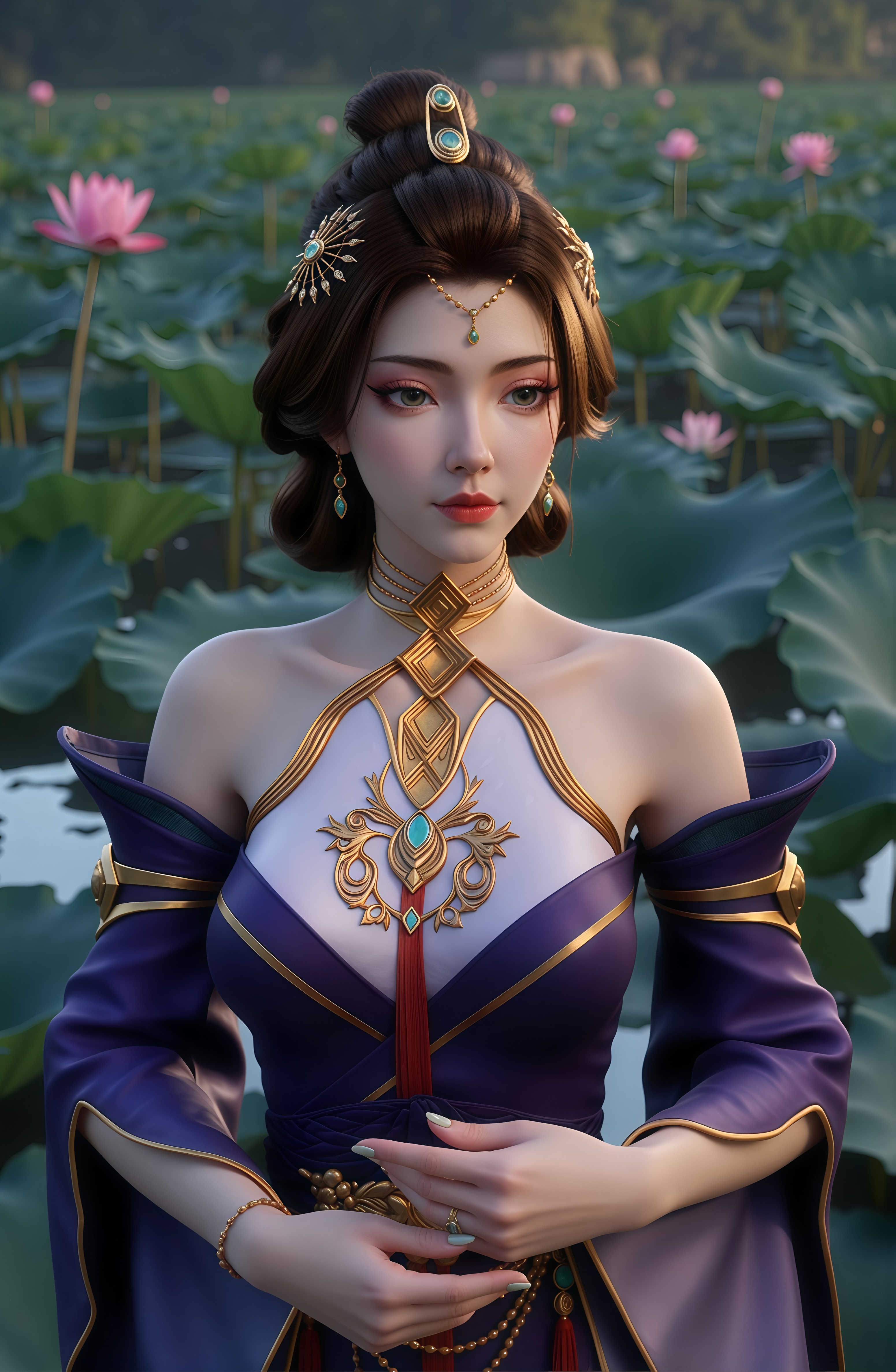 【国漫女神】《凡人修仙传》范静梅AI手机壁纸：她真的魅惑到了骨子里！