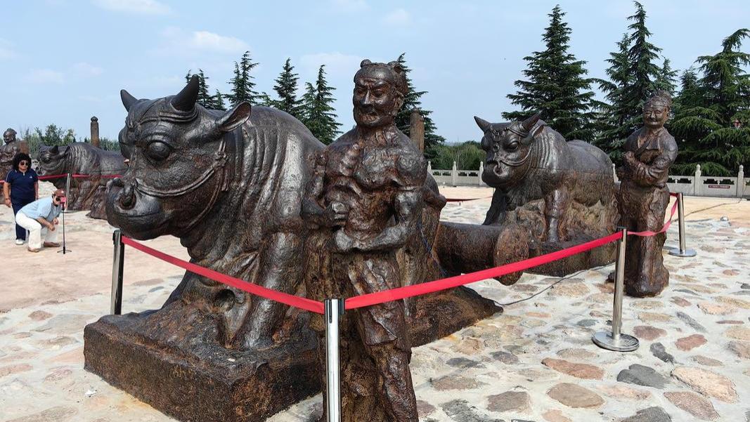 山西永济黄河大铁牛旅游攻略：触摸盛唐“镇水神兽”，解码千年浮桥地锚的力学史诗