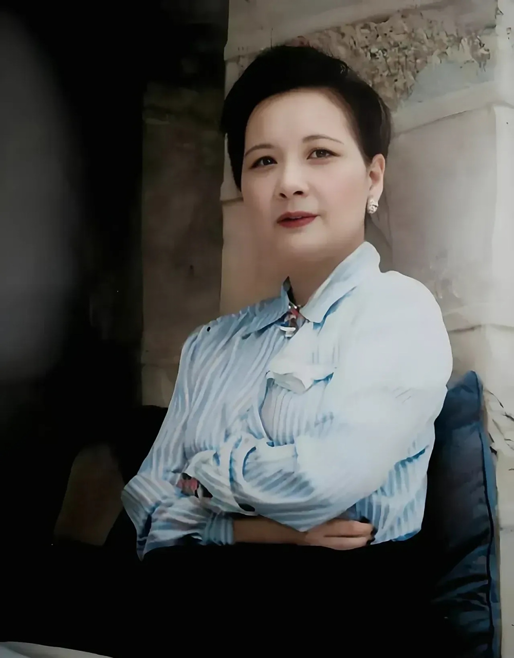 宋美龄去世之后，已经高龄的孔令仪做主把她生前居住过的房屋和使用过的一些器具拿出来