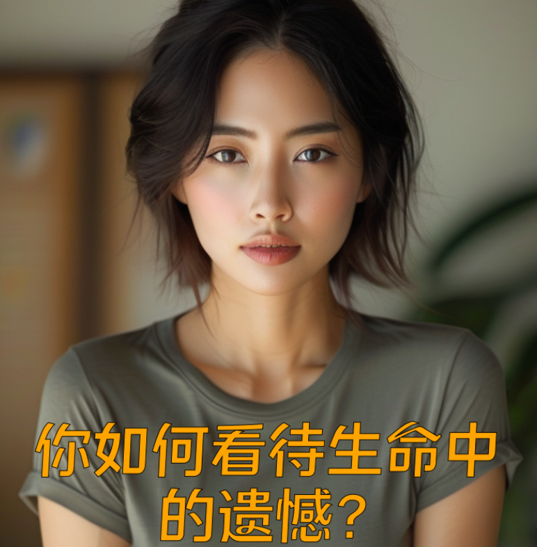 你如何看待生命中的遗憾？