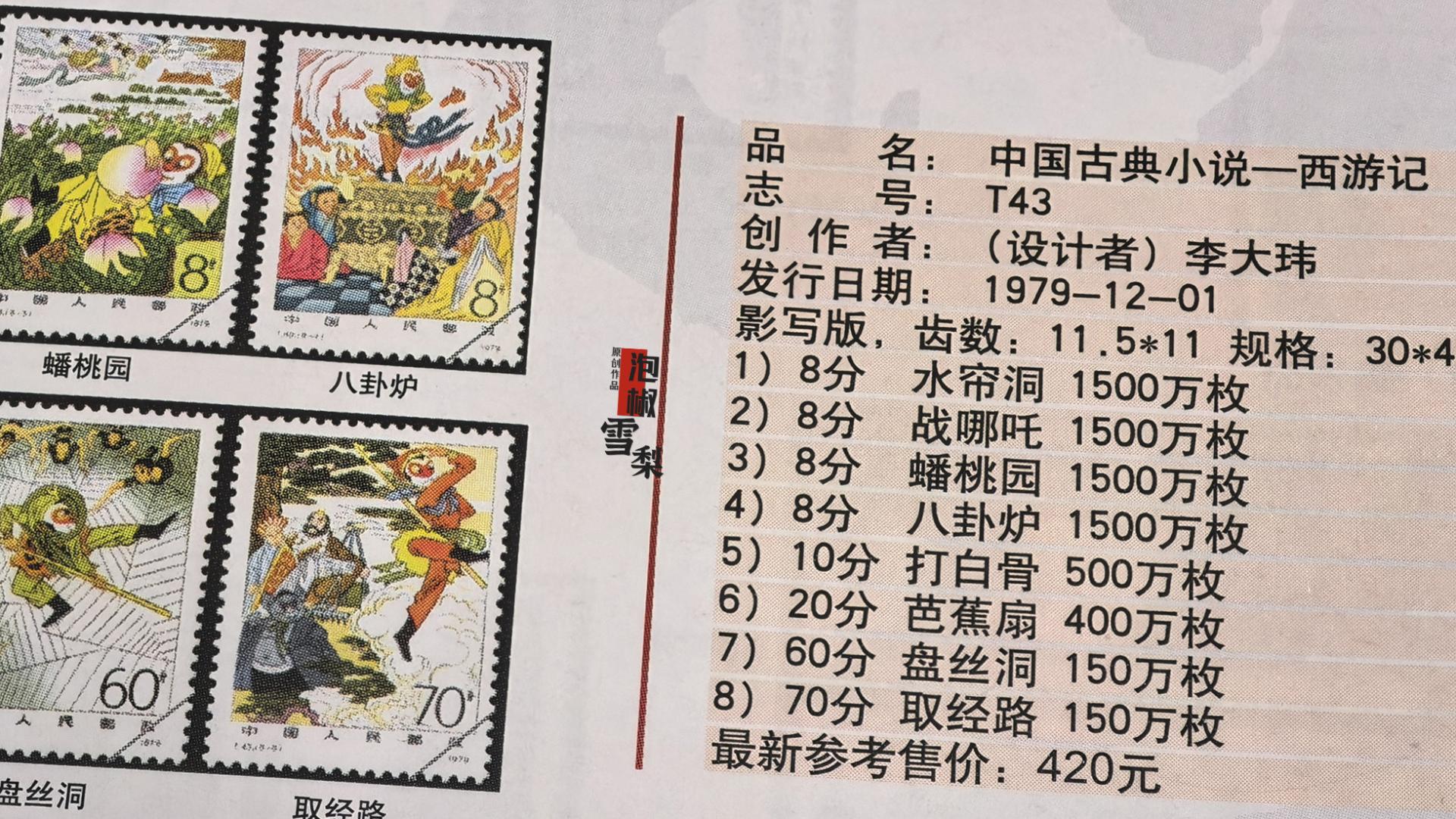 邮票发行量见底了吗？莫干山的420万，已经比1980年猴票低了
