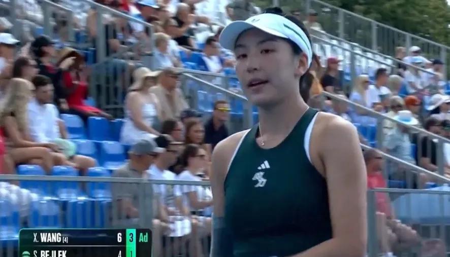 王欣瑜：横扫贝莱克
刚刚结束的WTA250布拉格站1/4决赛中国金花王欣瑜以2：