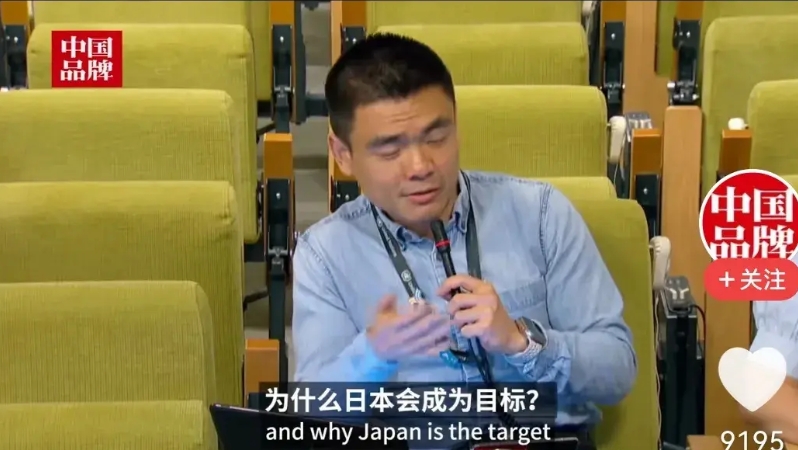 中国记者把秘书长给难倒了，给西方服务掩盖日本侵略，无法自圆其说。
在采访中，中国