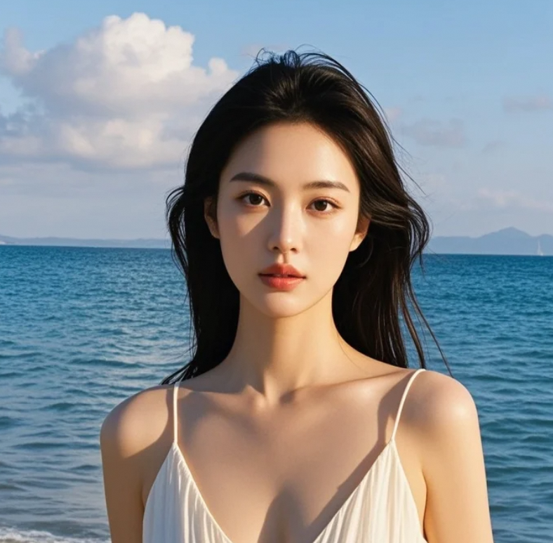 她的笑容治愈了我整个星期的疲惫