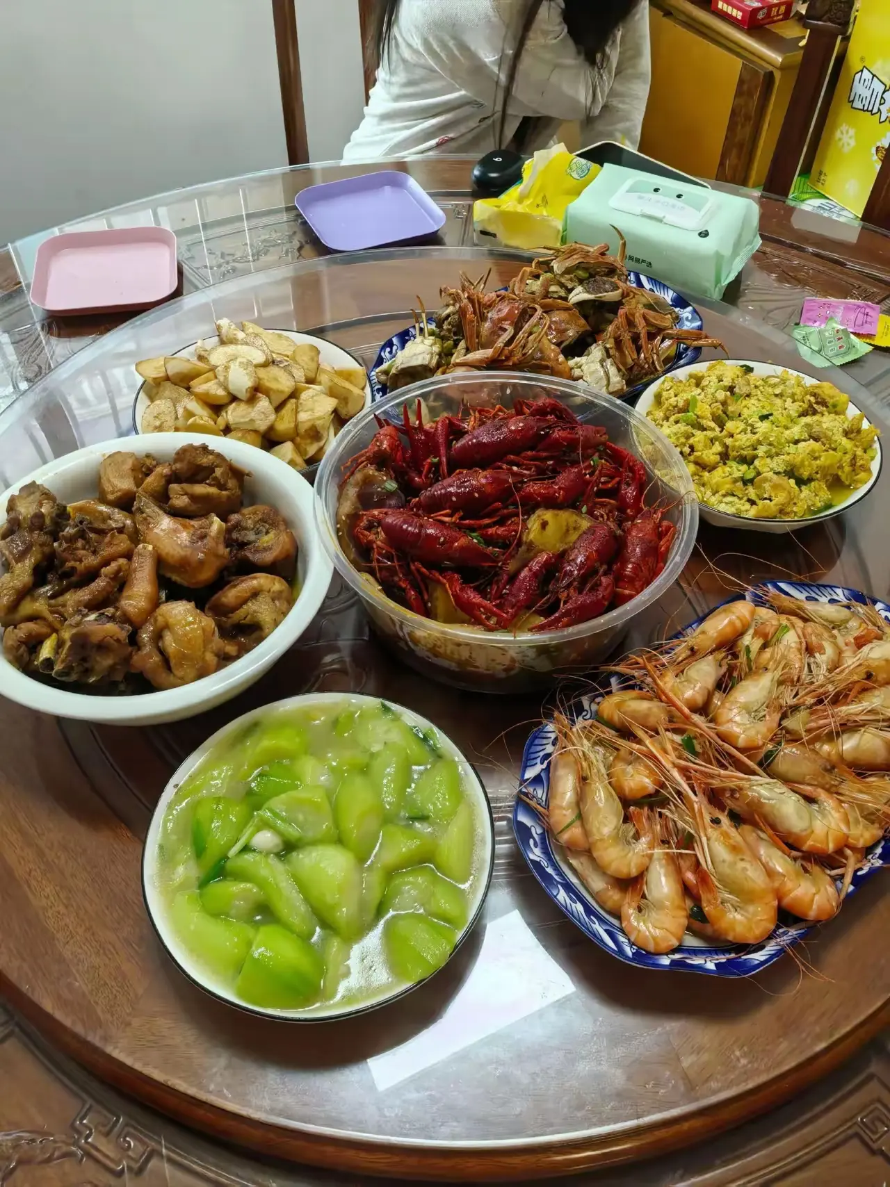 花两个小时做的菜，我手艺如何？