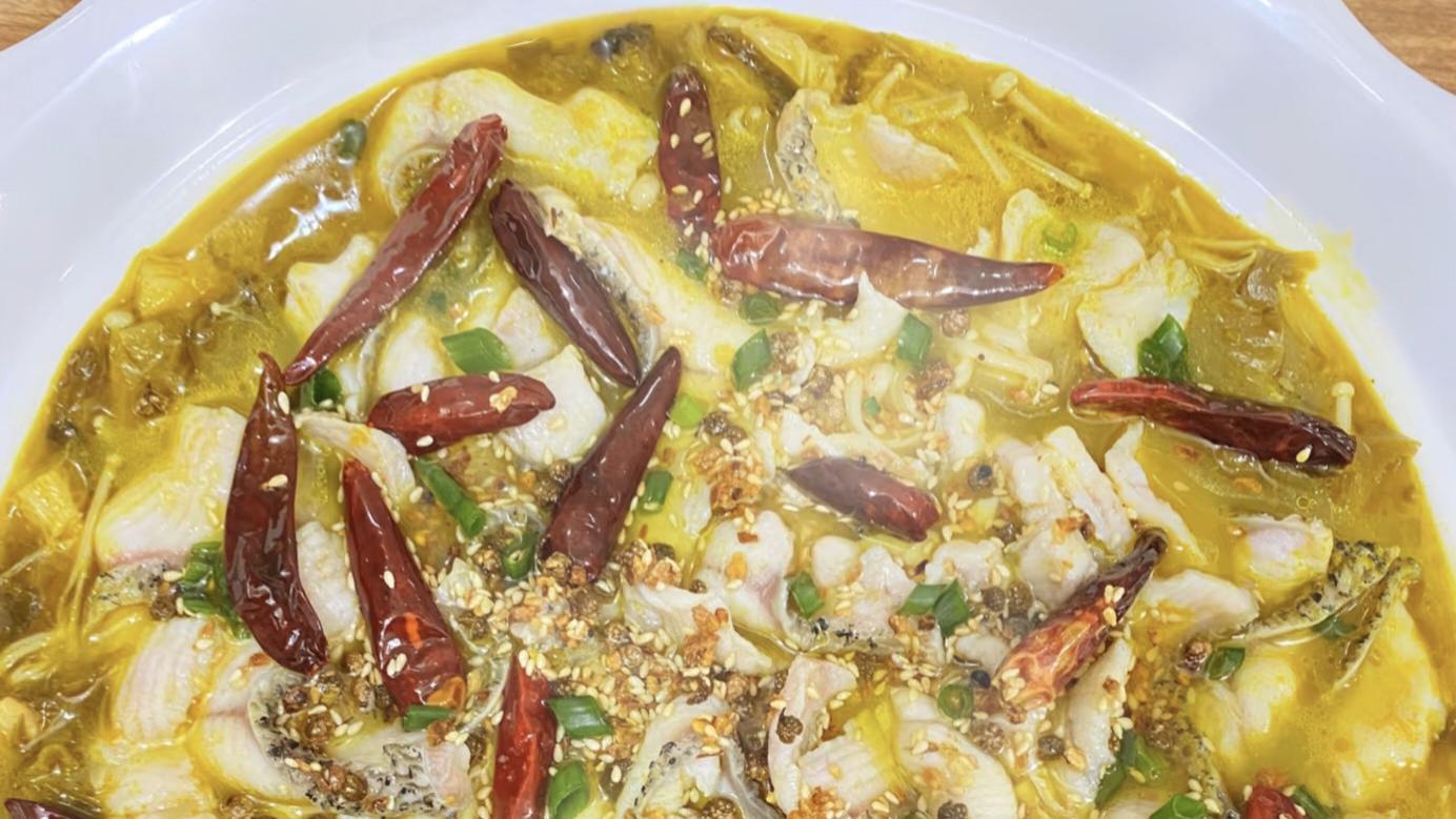 金汤酸菜鱼在家轻松复刻，香到邻居来敲门