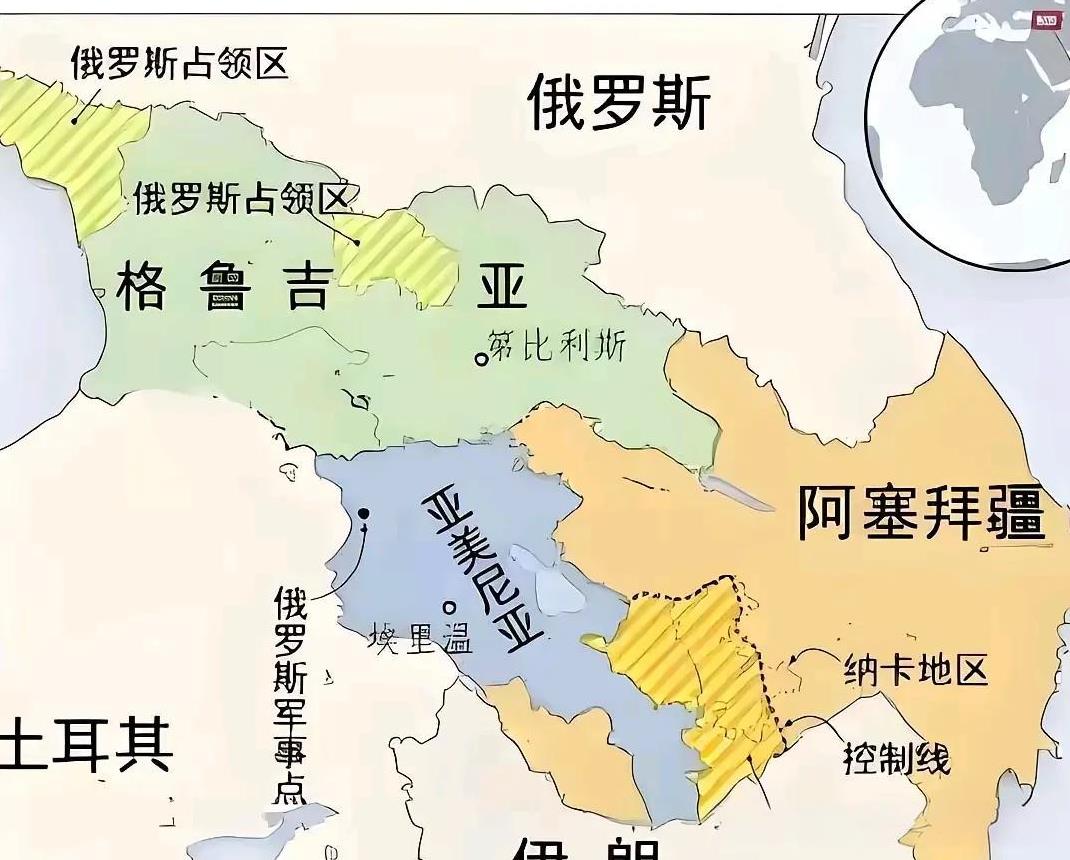 俄罗斯丢了波罗的海三国不得，如今连外高加索也投向了美国。
据说阿塞拜疆和亚美尼亚