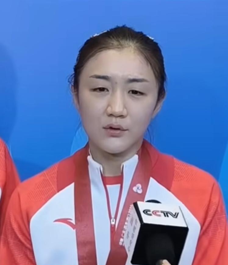 昨晚当山东女团夺冠后陈梦接受采访时说：不知道自己下次比赛是什么时候……
听到陈梦