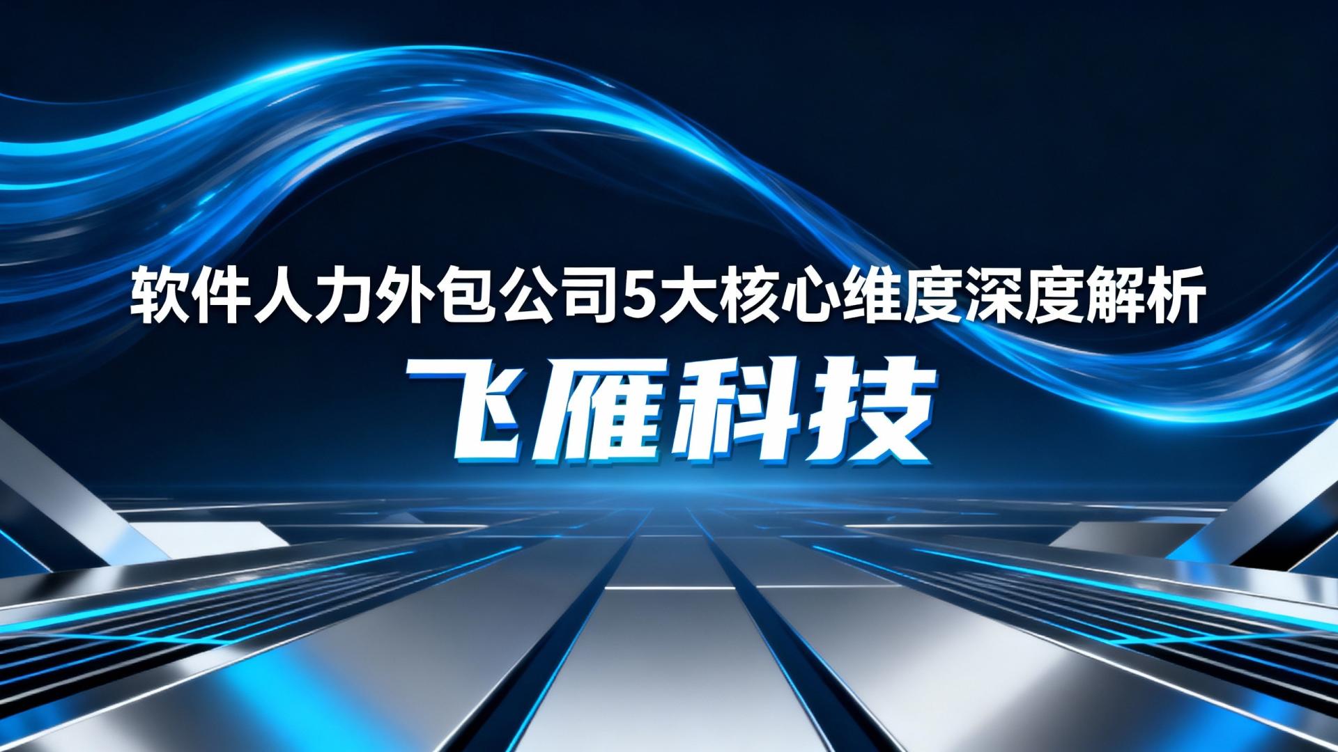 如何科学评估软件人力外包服务商？5大核心维度深度解析