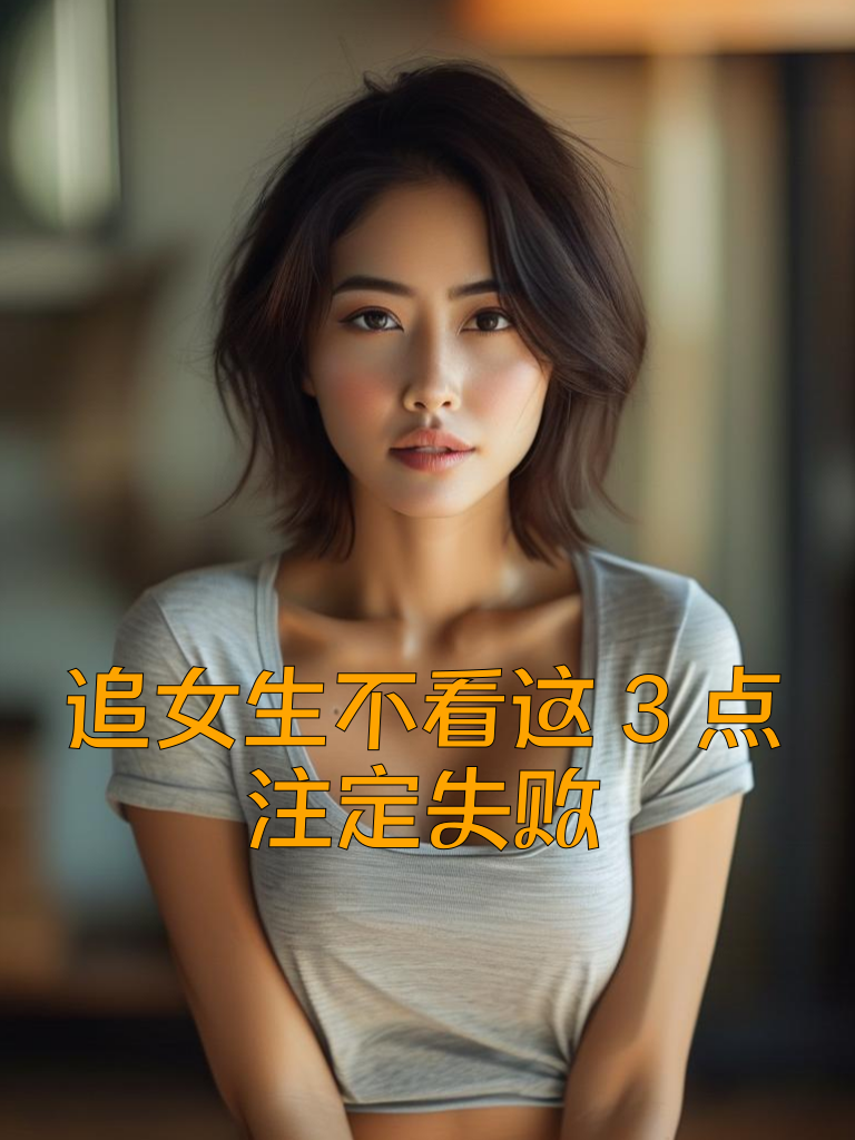 追女生不看这3点，注定失败