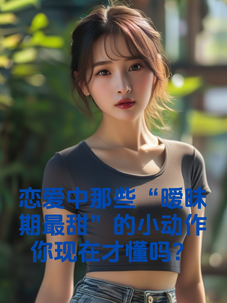 恋爱中那些“暧昧期最甜”的小动作，你现在才懂吗？