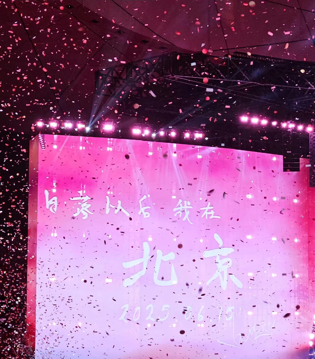 惊！孙燕姿被鸟巢歌迷热情表现震撼