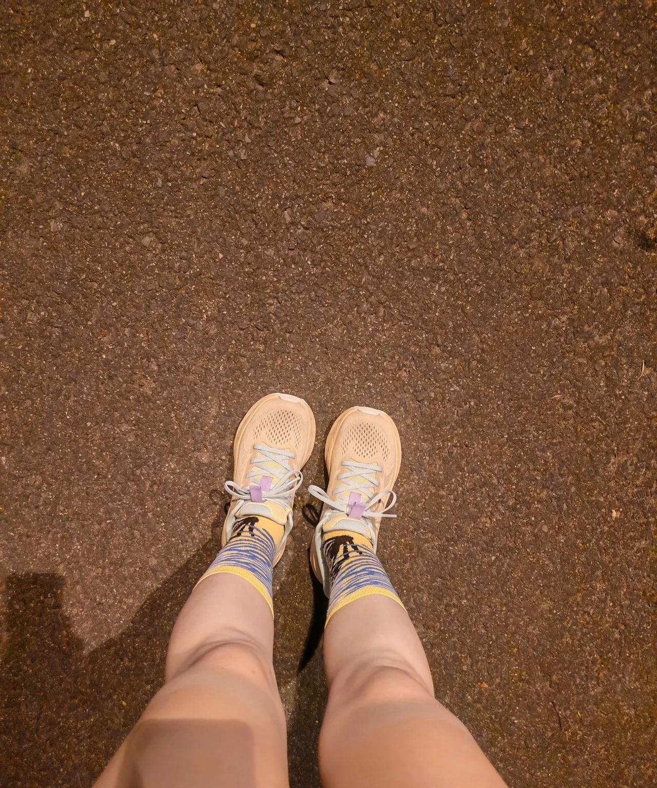 没舍得买索康尼，入了双平替的必迈远征者，晚上跑了个6公里，前面三公里不适应，底厚