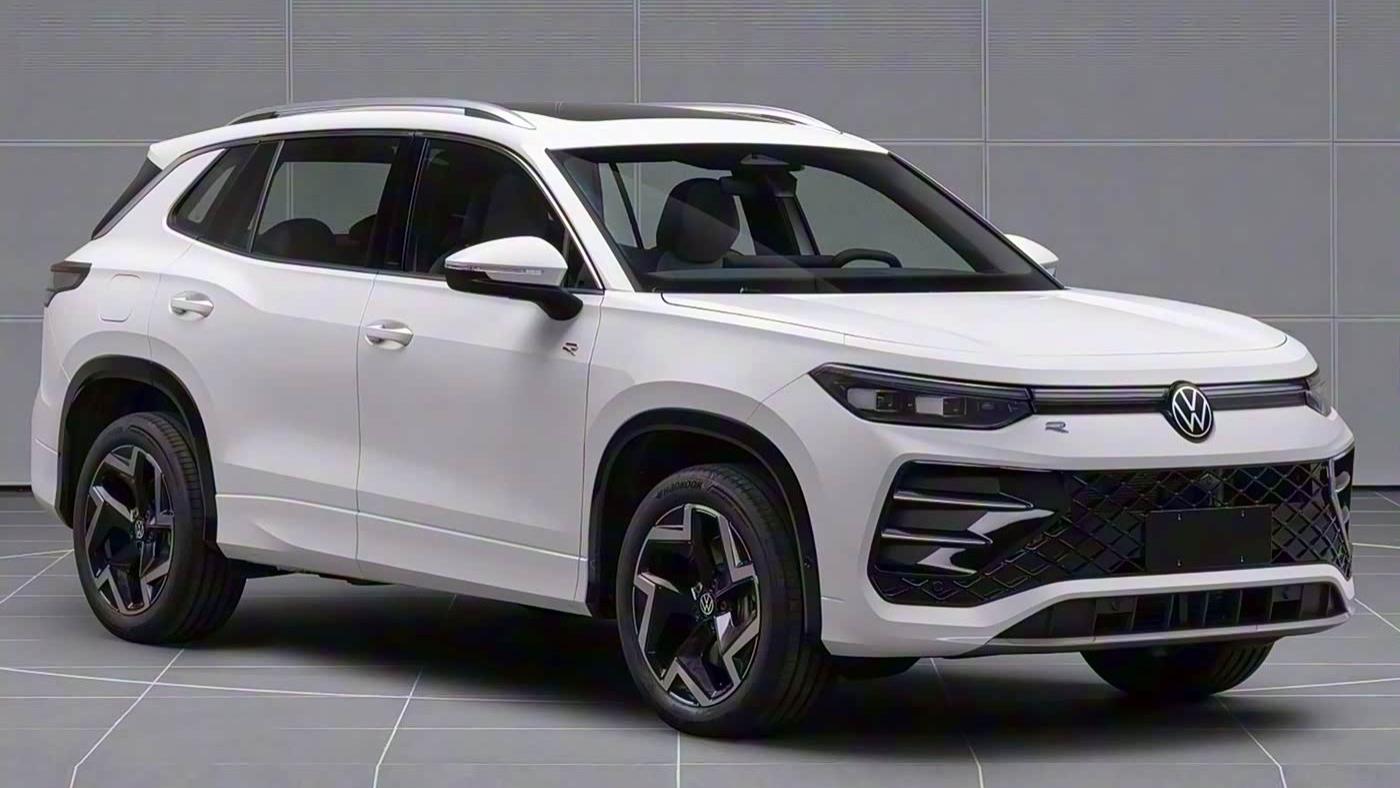 大众探岳L PHEV实车曝光，合资中型SUV，两种外观设计，插电混动
