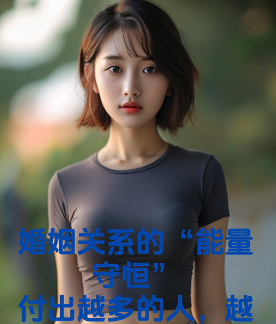 婚姻关系的“能量守恒”：付出越多的人，越容易被辜负？