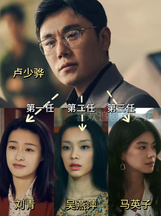 卢少骅这仨老婆，真是一个比一个惨。

第一任刘青，医生出身，爹还是副局长，当初帮